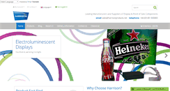 Desktop Screenshot of harrisonproducts.net